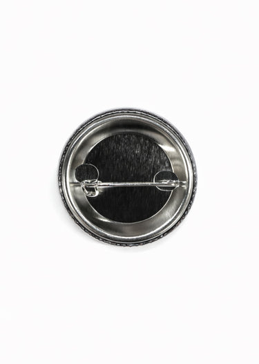 TRASH & VAUDEVILLE LOGO BUTTON IN PINK/BLACK