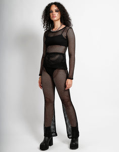 MARY Q MESH TOP
