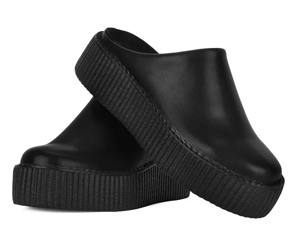 VIVA MONDA CREEPER MULE BLACK V3371L