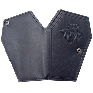RIP BAT COFFIN WALLET