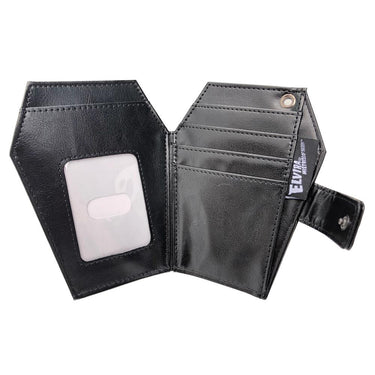 ELVIRA LOGO COFFIN WALLET