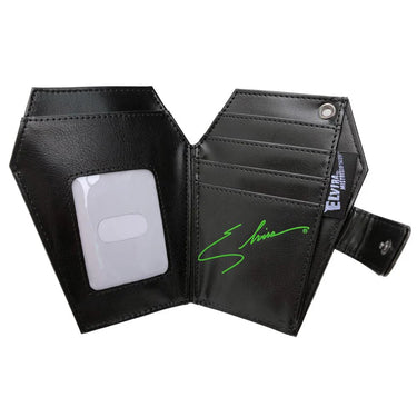 ELVIRA COFFIN LEOPARD WALLET