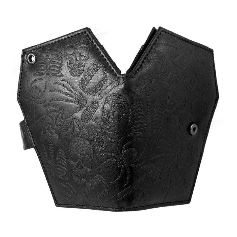 SKULL COFFIN WALLET