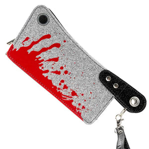 GLITTER MINI CLEAVER WALLET