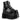 BEAR-104 BLACK PATENT/BLACK VEGAN LEATHER