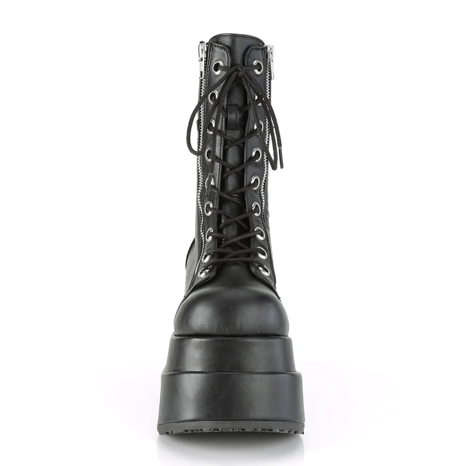BEAR-265 BLACK VEGAN LEATHER
