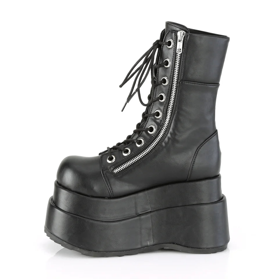 BEAR-265 BLACK VEGAN LEATHER