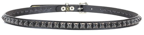 1 ROW BLACK PYRAMID BELT
