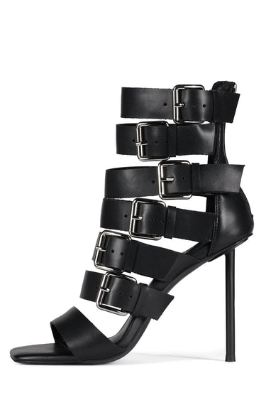 BUCKLED IN BLACK
