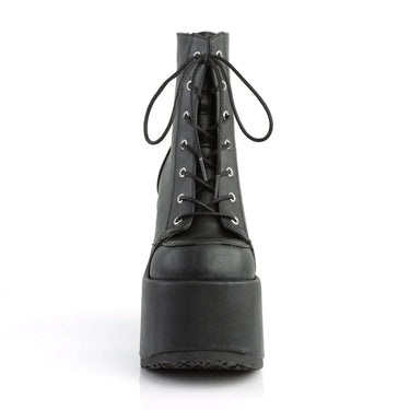 CAMEL-203 BLACK VEGAN LEATHER