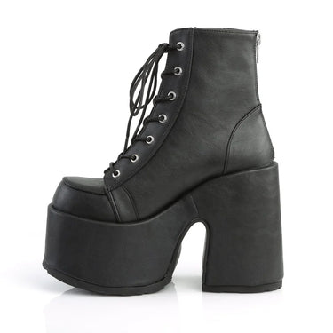 CAMEL-203 BLACK VEGAN LEATHER