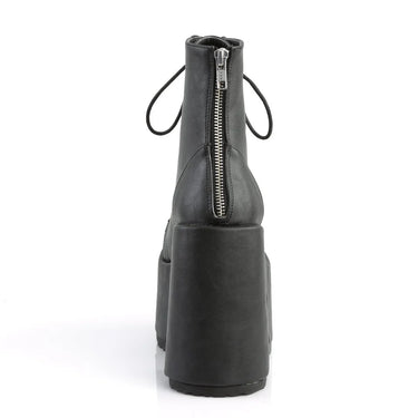CAMEL-203 BLACK VEGAN LEATHER
