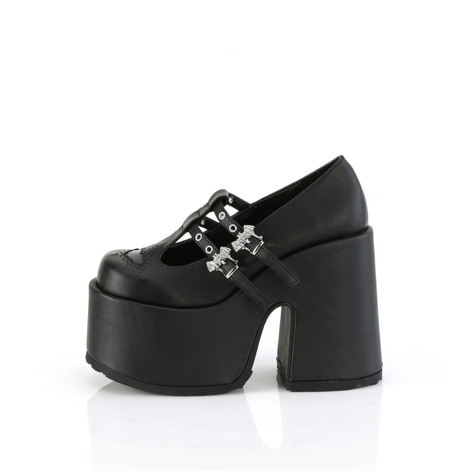 CAM-55 BLACK VEGAN LEATHER