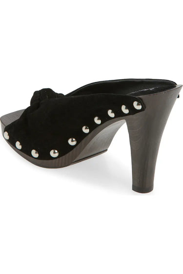 BELLEZA CLOG HEEL BLACK