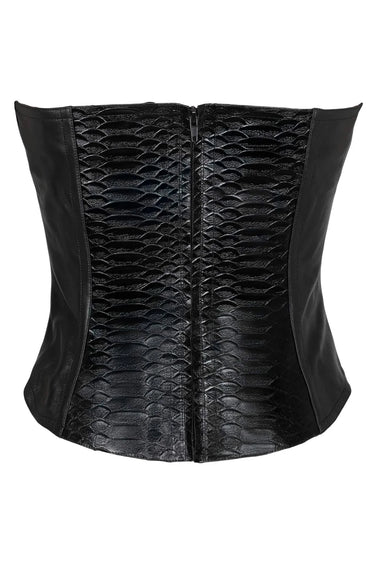 ENTERTAIN-BLACK SNAKE COMBO CORSET