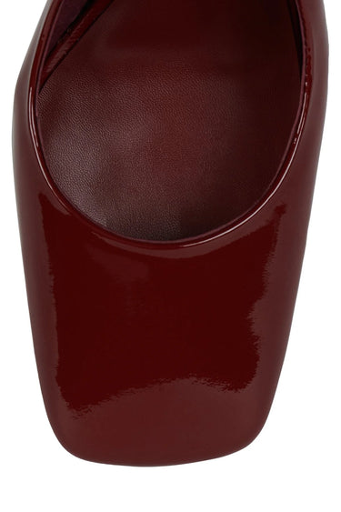 FAVRILE DARK RED PATENT