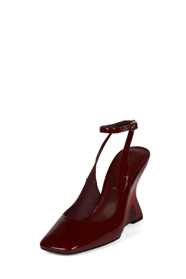 FAVRILE DARK RED PATENT
