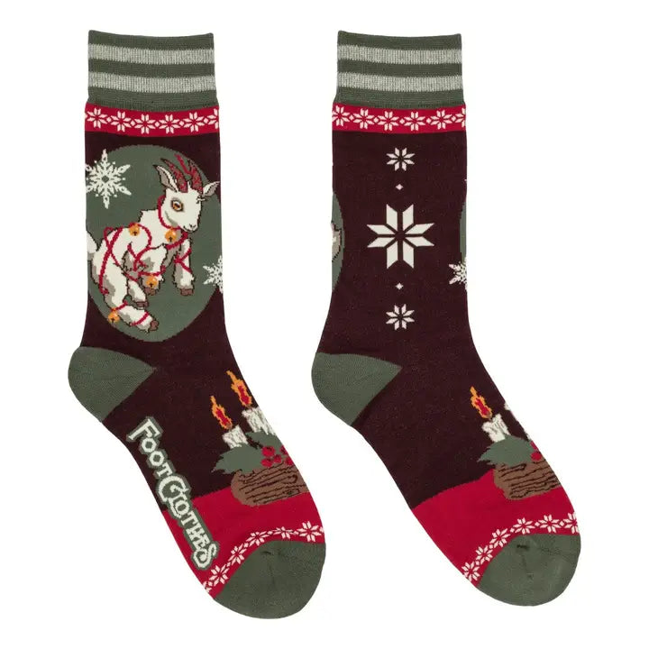 YULE GOAT SOCKS