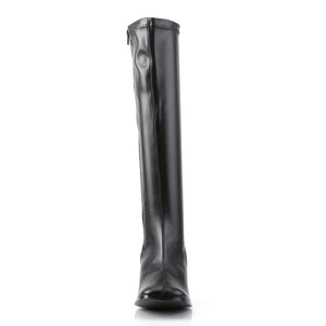 GOGO-300 BLACK LEATHER GOGO BOOT