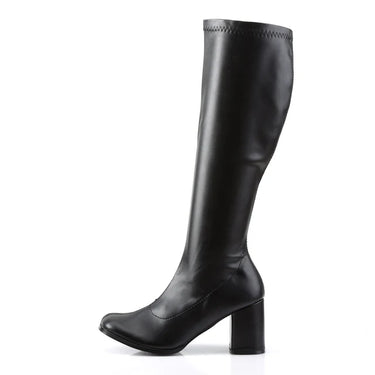 GOGO-300 BLACK LEATHER GOGO BOOT