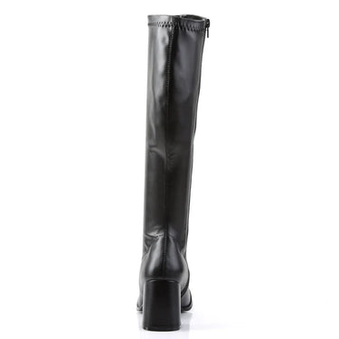 GOGO-300 BLACK LEATHER GOGO BOOT