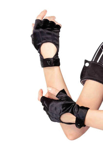 FINGERLESS MOTORCYCLE GLOVES