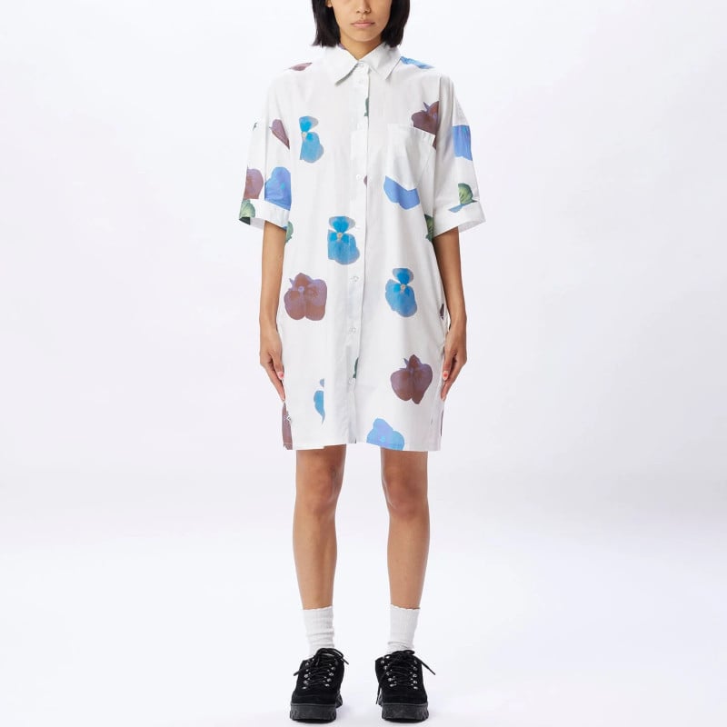 401500408    HANA SHIRT DRESS WHITE