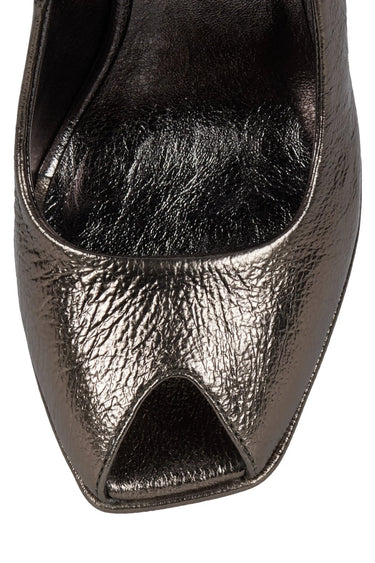PROVISO PLATFORM WEDGE PEWTER