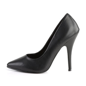 SEDUCE-420 BLACK VEGAN LEATHER