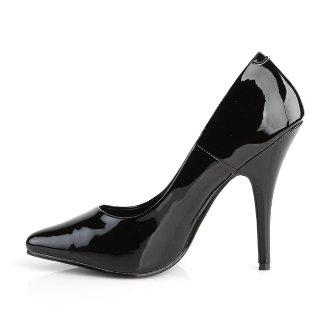 SEDUCE-420 BLACK PATENT LEATHER
