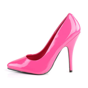 SEDUCE-420 HOT PINK VEGAN LEATHER