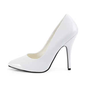 SEDUCE-420 WHITE VEGAN LEATHER