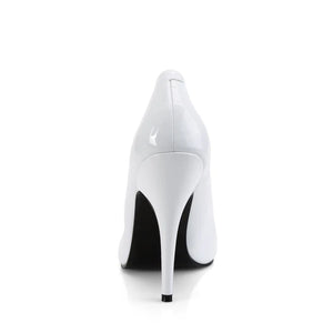 SEDUCE-420 WHITE VEGAN LEATHER
