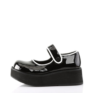 SPRITE-01 BLACK PATENT/WHITE