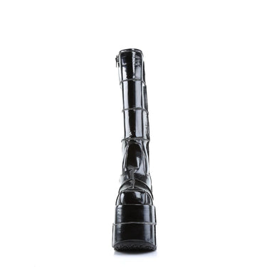STACK-301 BLACK PATENT LEATHER