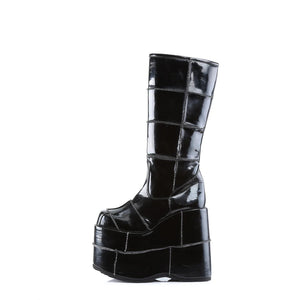 STACK-301 BLACK PATENT LEATHER