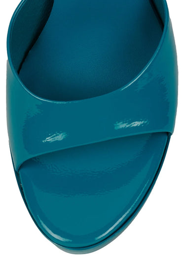 STAY-COOL TURQUOISE PATENT