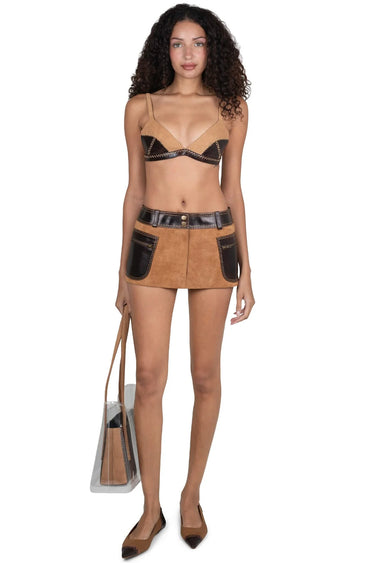 STRATEGIC TAN SUEDE BROWN
