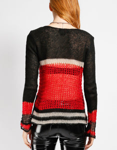 Punk Stripe Sweater