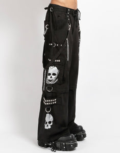 SUPER SKULL PANT SILVER SKULL