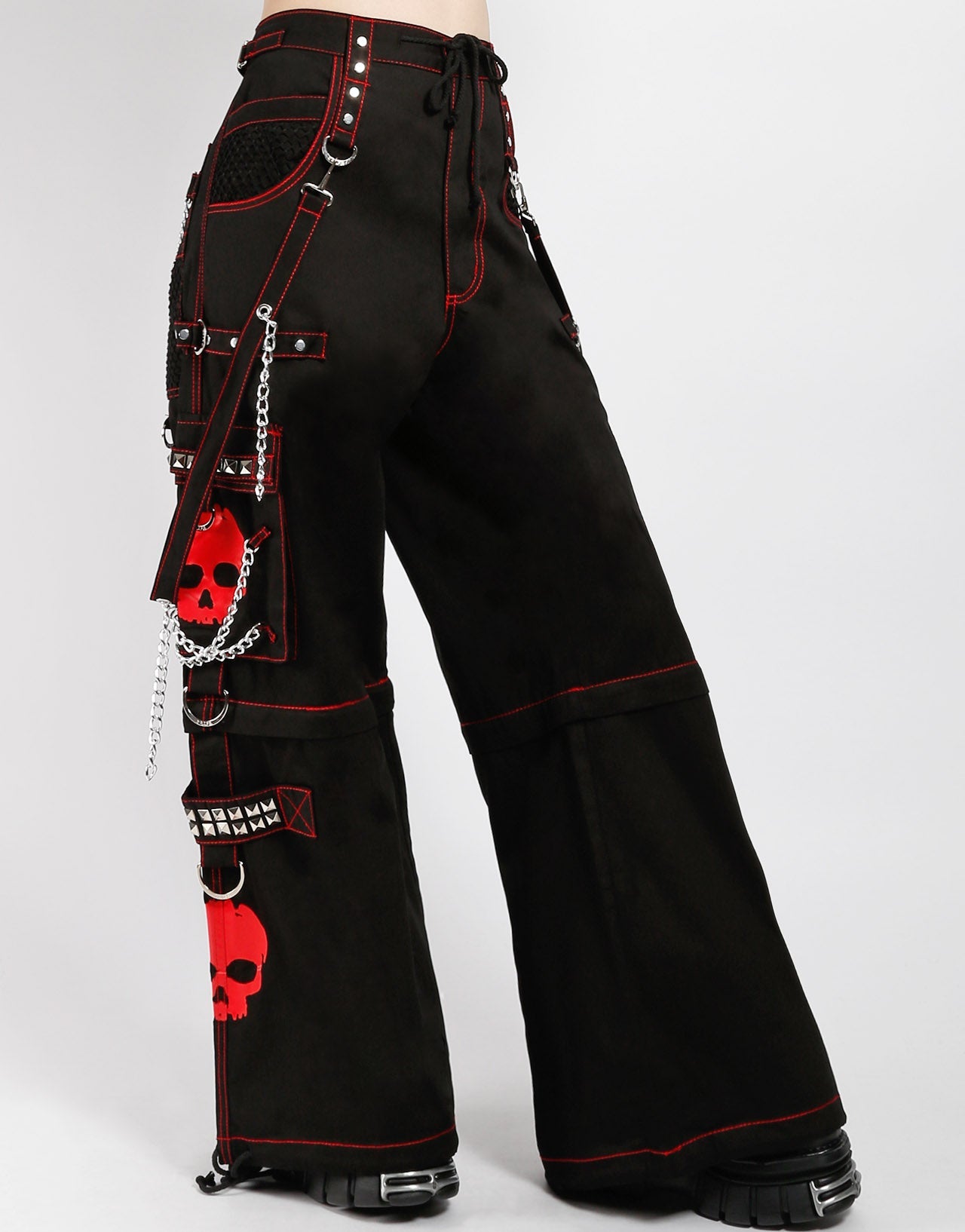 SUPER SKULL PANT RED SKULL
