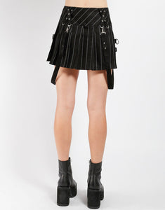 STRIPE SUPER D-RING SKIRT