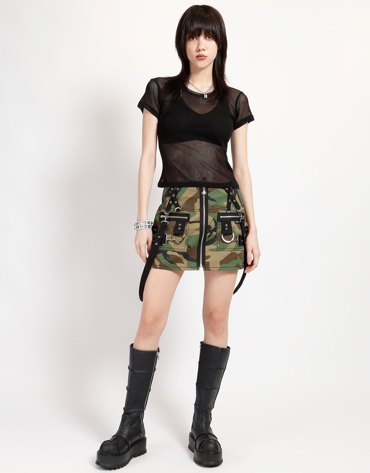 SUPER D-RING SKIRT CAMO