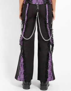 ENCHANTED DARK STREET PANT PURPLE