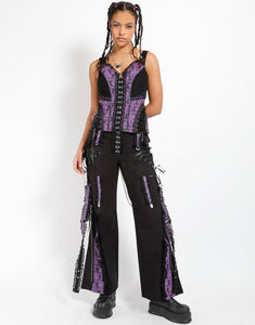 ENCHANTED DARK STREET PANT PURPLE