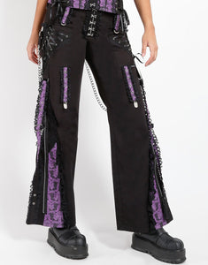 ENCHANTED DARK STREET PANT PURPLE