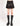 MARY CHAIN PLEATED SKIRT BLACK
