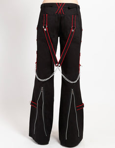 BAND DARK STREET PANT RED