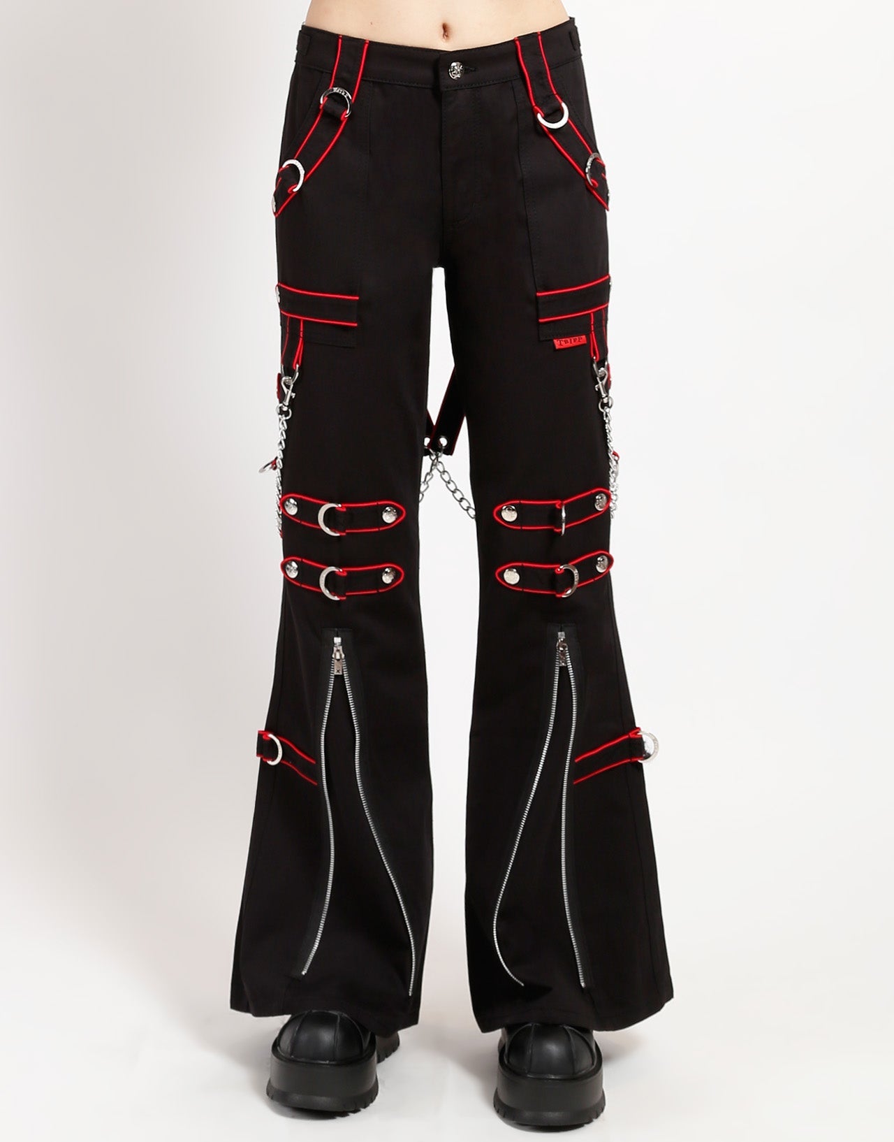 BAND DARK STREET PANT RED