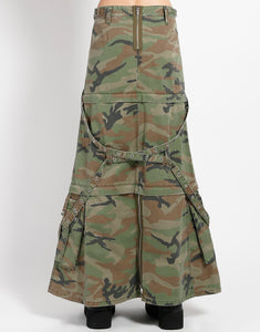 TRIPLE ZIP OFF SKIRT CAMO